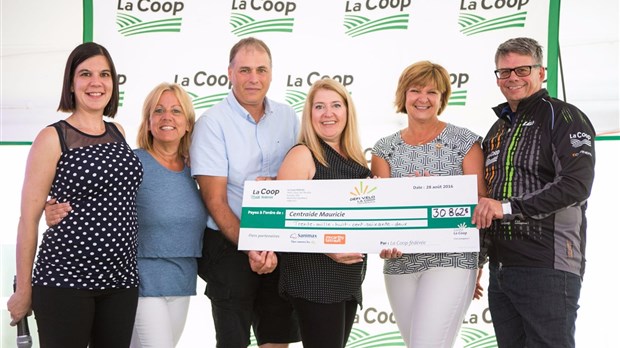 94 586 $ remis à des organismes  de la région de Trois-Rivières