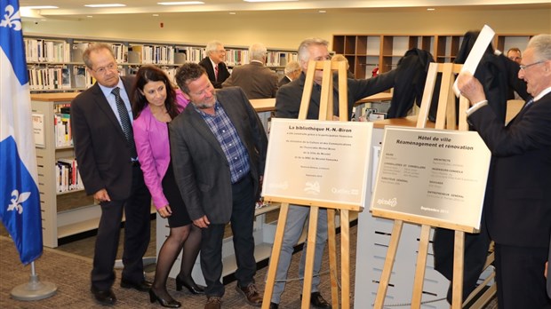 La Ville de Nicolet inaugure la bibliothèque H.-N.-Biron et l’hôtel de ville