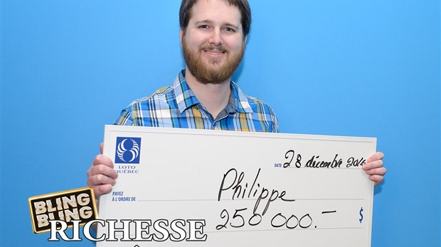 Le gros lot du billet à gratter Richesse des fêtes gagné en Mauricie