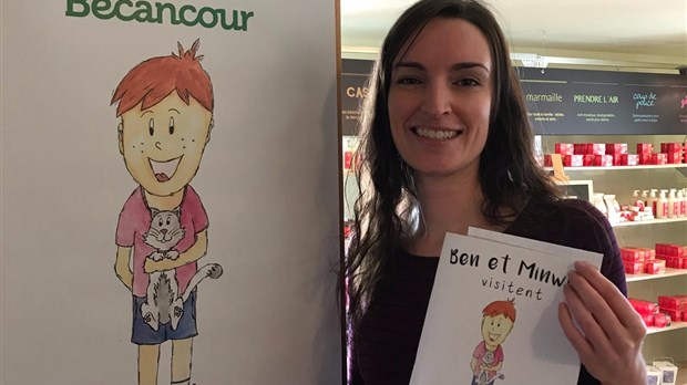 Lancement Ben et Minwiz visitent Bécancour par  Sonia Goulet