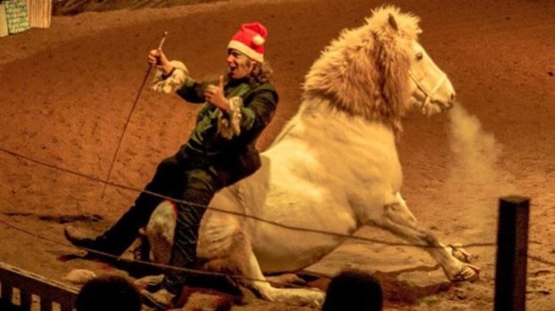 Un spectacle équestre féérique pour Noël