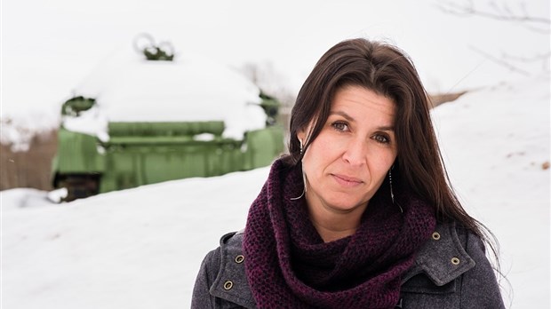 Une résidente de Trois-Rivières monte au front