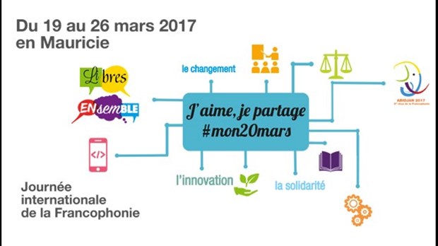 Programmation de la Journée internationale de la Francophonie en Mauricie