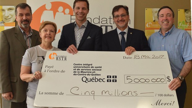 5 000 000 $ pour les soins et services de santé pour les citoyens de la région!