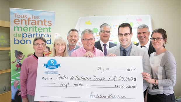 La Fondation Richelieu de Trois-Rivières remet 70 000 $ à quatre organismes