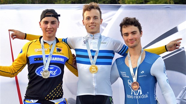 Tristan Guillemette obtient un quatrième titre de champion québécois sur piste 