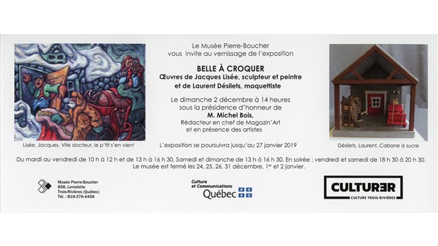 Nouvelles expositions au Musée Pierre-Boucher
