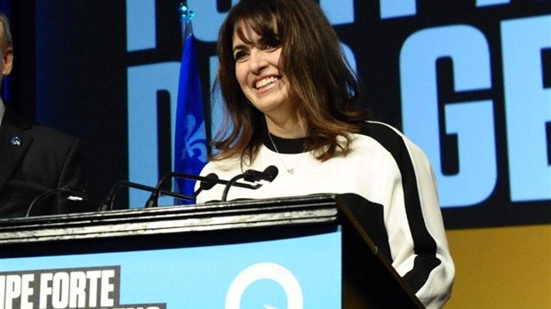 La vice-cheffe du Parti Québécois Véronique Hivon de retour en Mauricie pour le dîner-bénéfice annuel de la Fondation Maison Carpe Diem