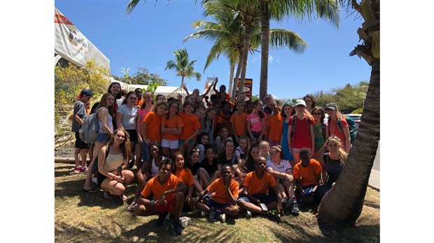 Immersion en Guadeloupe pour 30 élèves du CMI