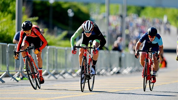 Mathias Guillemette détenteur du maillot du meneur FQSC 