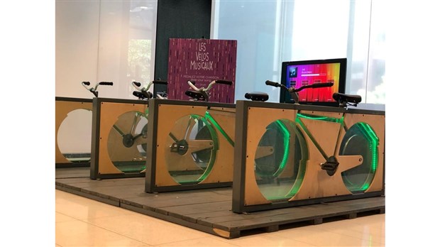 Culture Trois-Rivières présente les vélos musicaux 