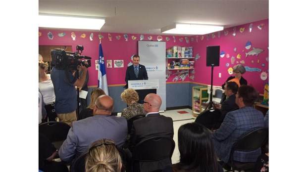 Le ministre Luc Fortin annonce un investissement de 29,3 millions de dollars