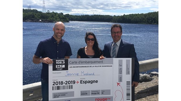 Jeannie Marchand remporte un voyage pour deux personnes en Espagne