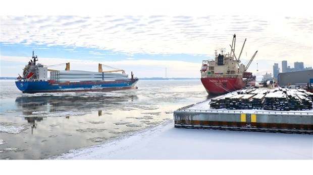 Un tonnage record au Port de Trois-Rivières