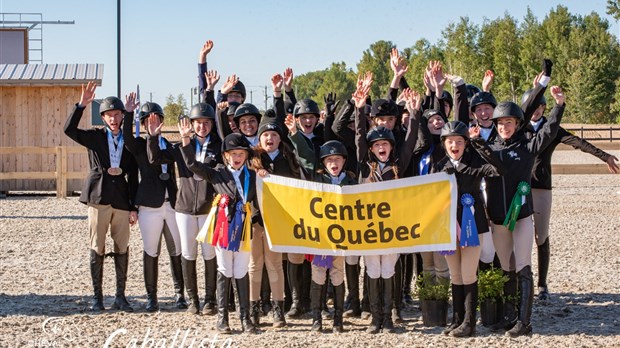 Jeux équestres du Québec : la délégation du Centre-du-Québec se positionne 5e région
