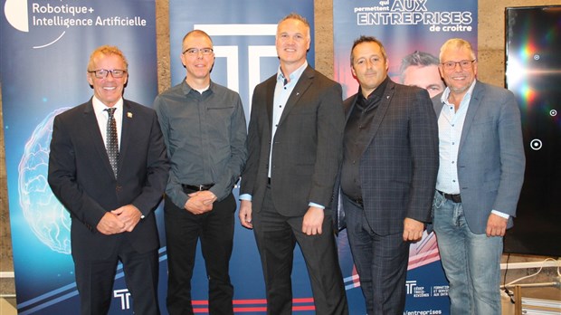La Cellule d'expertise en robotique et intelligence artificelle lance ses activités au Cégep de Trois-Rivières