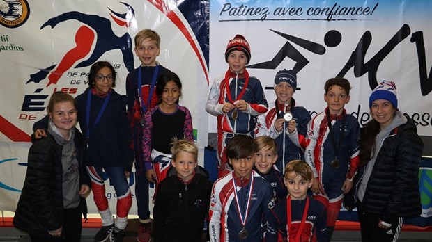 William Samson, 9 ans, et Jacob Beaudry, 7 ans , mènent la relève des Élans !