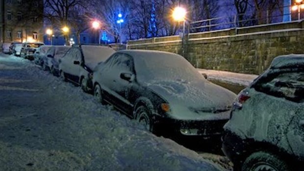 Première chute de neige prévue: l'opération de déneigement déclenchée à Shawinigan