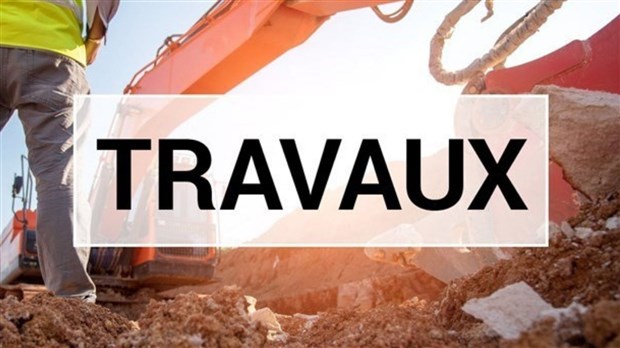 Réparation d’un bris d’aqueduc aujourd'hui sur le boulevard des Hêtres à Shawinigan
