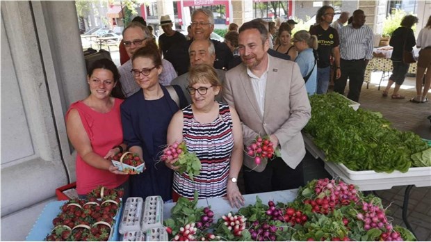 Lancement de la saison estivale des marchés publics de la Mauricie