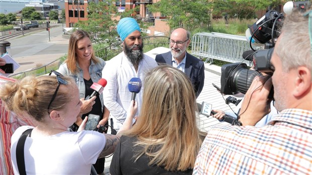 Jagmeet Singh prend des engagements pour lutter contre les changements climatiques
