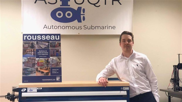 Une délégation de l'UQTR sera de la compétition RoboSub à San Diego