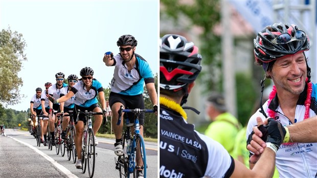 Plus de 200 cyclistes pédaleront pour vaincre la sclérose latérale amyotrophique 