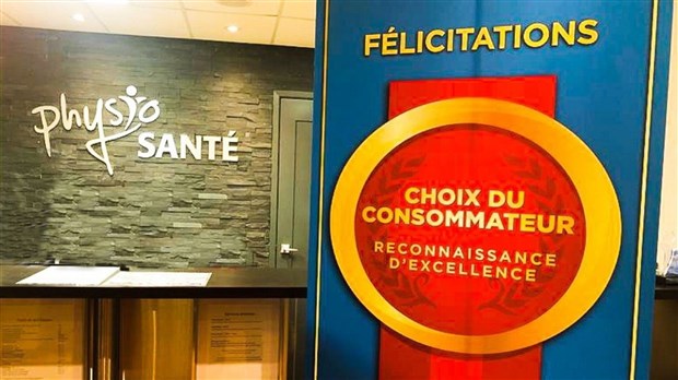 Physio-Santé Trois-Rivières lauréat du prix Choix du consommateur 2019