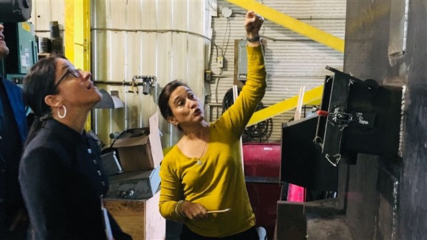 Combustion Expert Énergie accueille la ministre Sonia LeBel