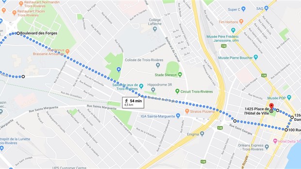 Une entrave à la circulation aujourd'hui dès 13 h dans le cadre de la marche pour le climat