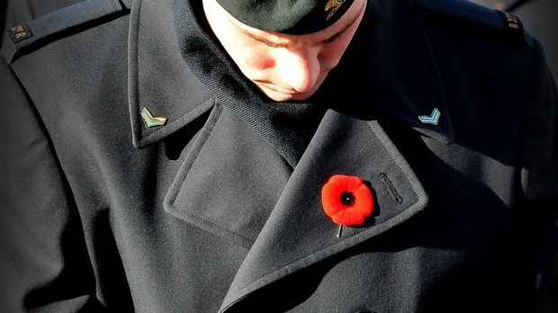 Lancement de la campagne du coquelicot par la Filiale 35 de la Légion royale canadienne de Trois-Rivières