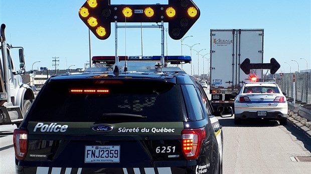 La SQ mène une opération d’envergure visant les conducteurs de véhicules lourds