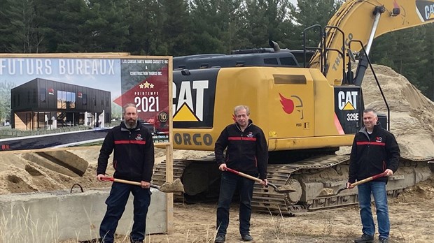 Construction d’un nouveau siège social pour MCI et Construction Thorco à Trois-Rivières