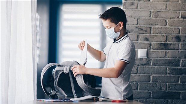 Retour en classe à temps plein en septembre pour le préscolaire, le primaire et le 1er cycle du secondaire 