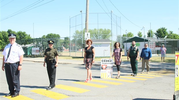 La signalisation estivale fait son retour à Nicolet