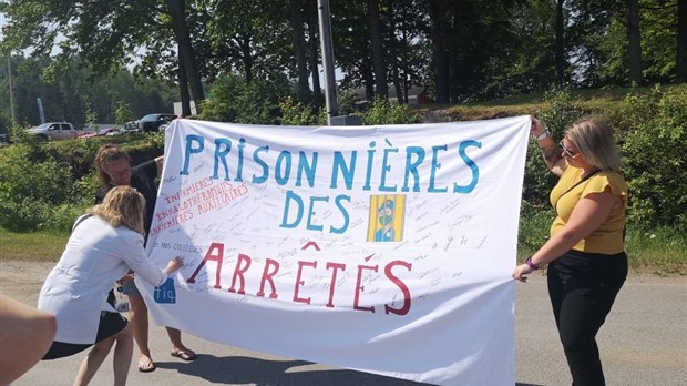 Les professionnelles en soins de la Mauricie et du Centre-du-Québec réclament la fin des arrêtés ministériels