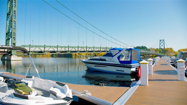 Marina de Grand-Mère et parc riverain de Shawinigan: une première saison accessible