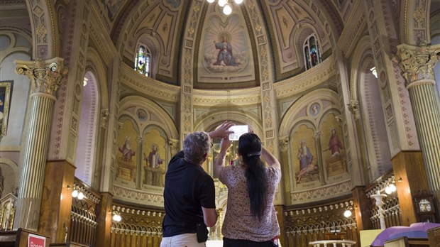 Une visite en réalité augmentée à l'Église de Champlain