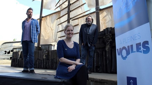 Tout le monde à bord pour le spectacle À pleines voiles