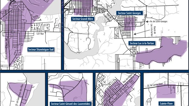 Feux d'artifice à Shawinigan: dévoilement des zones les mieux desservies