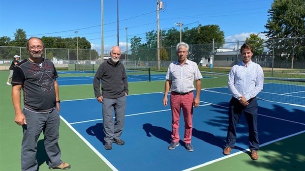 À Bécancour, le Parc des Cygnes a désormais son gym extérieur