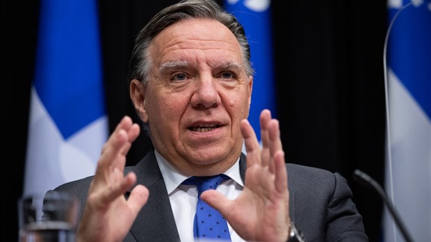 « Soyons patients et gardons le moral », lance le premier ministre Legault