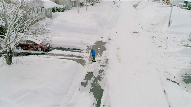 Neige sur la voie publique : il faut un permis, rappelle Shawinigan