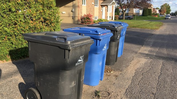 La collecte des déchets bientôt toutes les deux semaines à Shawinigan