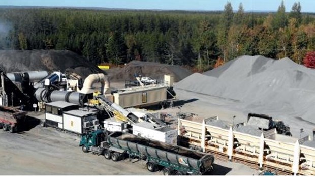 Maskimo investit 5 M$ pour acheter une usine mobile d’enrobés bitumineux