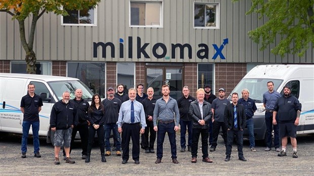 2 nouveaux propriétaires pour Milkomax, qui lance sa deuxième génération de robots de traite