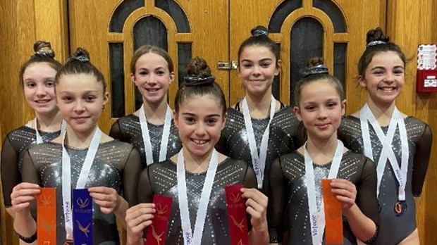 6 médailles pour les représentantes du Club Trampoline Intercité de Trois-Rivières