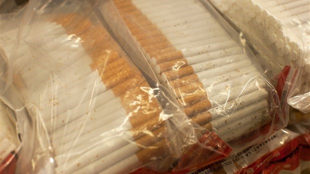 39 000 cigarettes de contrebande saisies lors d’une interception à Shawinigan
