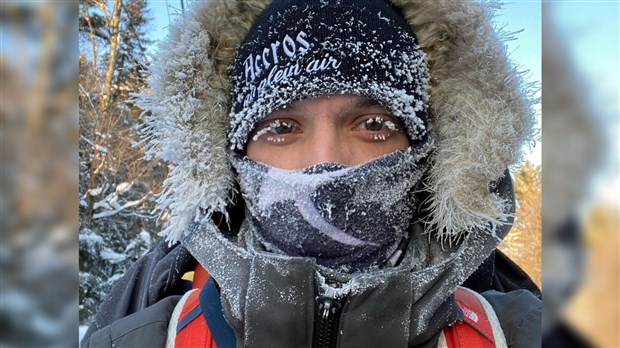 7e jour de marche pour Gopal Ducharme