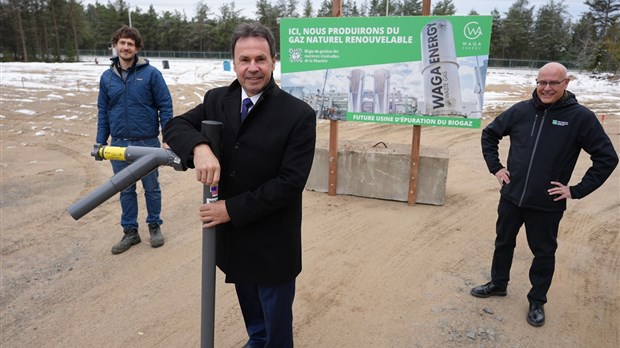La Régie transformera les biogaz en gaz naturel renouvelable à Saint-Étienne-des-Grès